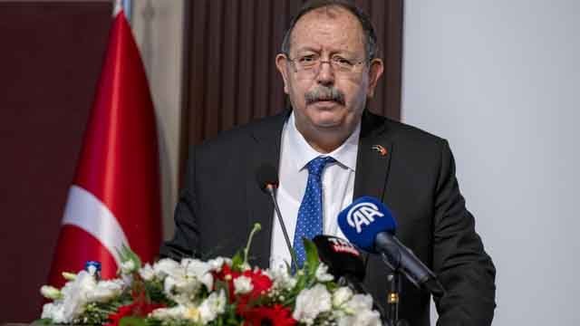 YSK BAŞKANI AHMET YENER YSK'de YSK BAŞKANI AHMET YENER