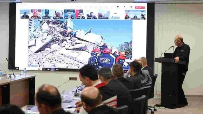 AFAD Tatbikat deprem bayrakli(7)